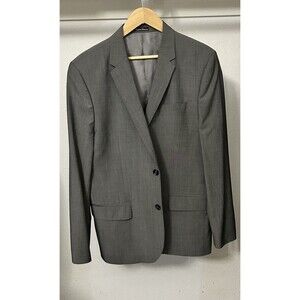 H&M Blazer Men's Size 42R Grey Marzotto Fabric Sport Coat 2 Button Suit Jacket